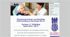 Desktop Screenshot of kav-berg.de