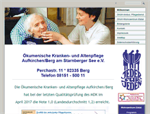 Tablet Screenshot of kav-berg.de